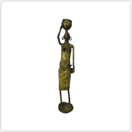 Handgemachtes antikes Roheisen-Statuen-Zink gibt für Silikon-Bronze frei